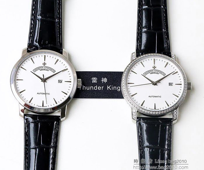 江詩丹頓 Vacheron Constantin LS精品 2018新款 進口9015機芯 小牛皮原裝蝴蝶扣 超強防水 高檔男士腕表  wssb3630
